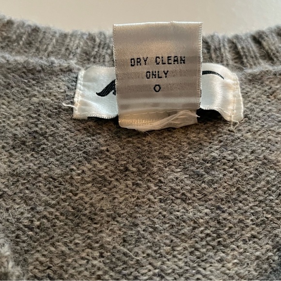 Dark Academia 90s Preppy 100% Wool Vest Size S Juniors - Picture 10 of 16